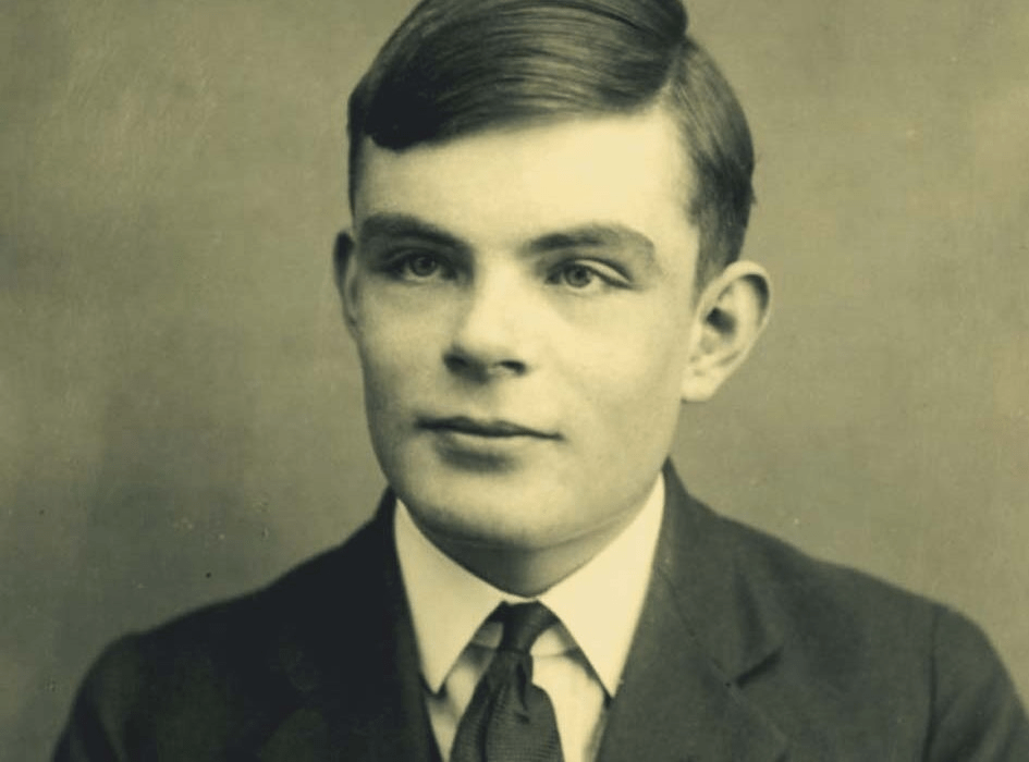A photo of Alan Turing.